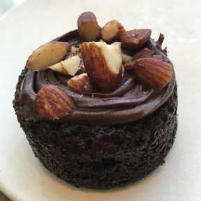 Gluten-free chocolate cake from Flower Child